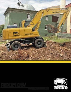 Гусеничні екскаватори RHINO REX210W