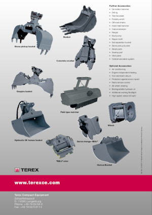 Колісні екскаватори Terex S2
