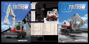 Колісні екскаватори Takeuchi TB 295W
