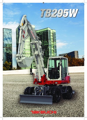 Колісні екскаватори Takeuchi TB 295W