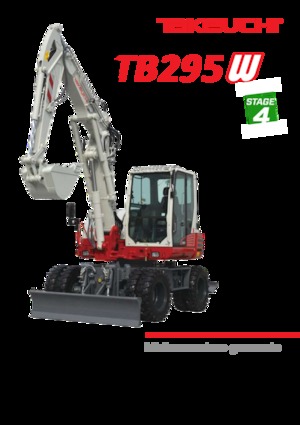Колісні екскаватори Takeuchi TB 295W