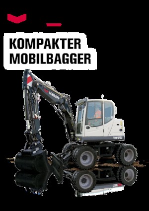 Колісні екскаватори Schaeff TW 75
