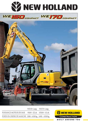 Колісні екскаватори New Holland WE 170 Compact