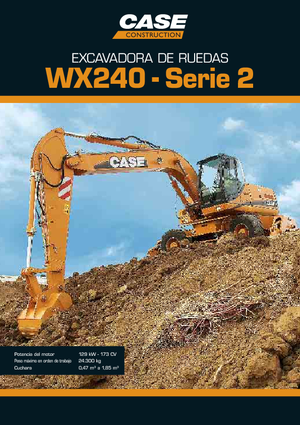 Колісні екскаватори Case WX 240 S-3