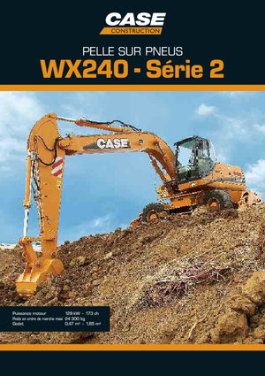 Колісні екскаватори Case WX 240 S-3
