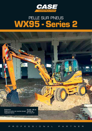 Колісні екскаватори Case WX 95 S-2