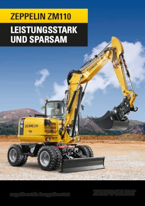 Колісні екскаватори Zeppelin ZM110