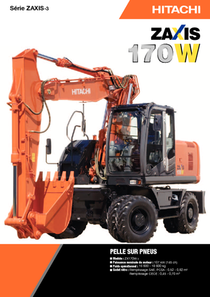 Колісні екскаватори Hitachi ZX 170 W-3