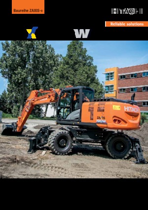Колісні екскаватори Hitachi ZX190W-6