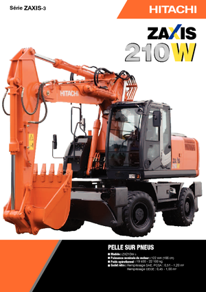 Гусеничні екскаватори Hitachi ZX 210 W 3
