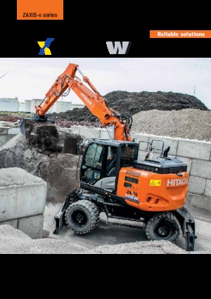 Колісні екскаватори Hitachi ZX145W-6