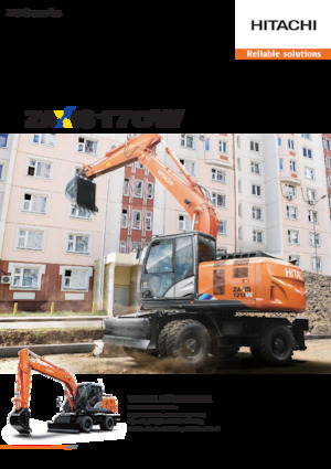 Колісні екскаватори Hitachi ZX170W-5A