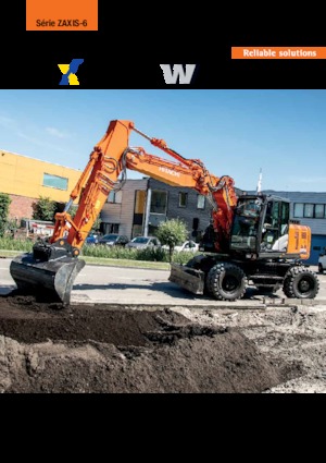 Колісні екскаватори Hitachi ZX170W-6