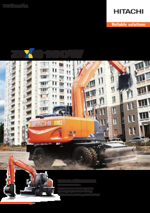 Колісні екскаватори Hitachi ZX190W-5A