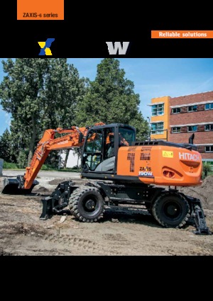 Колісні екскаватори Hitachi ZX190W-6