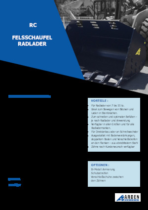 Ківш колісного навантажувача Arden L51RC