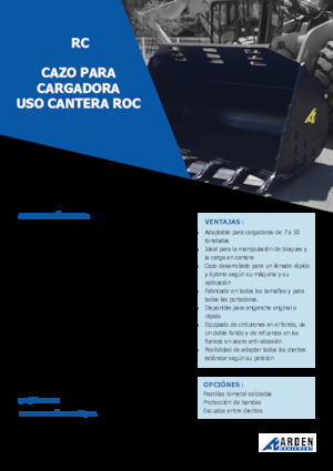 Ківш колісного навантажувача Arden L51RC