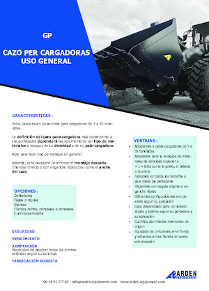 Ківш колісного навантажувача Arden L40GP