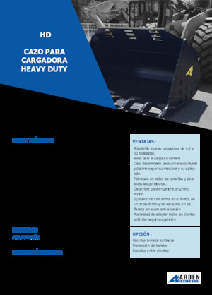 Ківш колісного навантажувача Arden L71HD