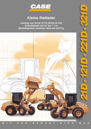 Колісні навантажувачі Case 121 D