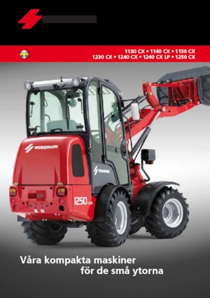 Дворовий навантажувач Weidemann 1240 CX 35