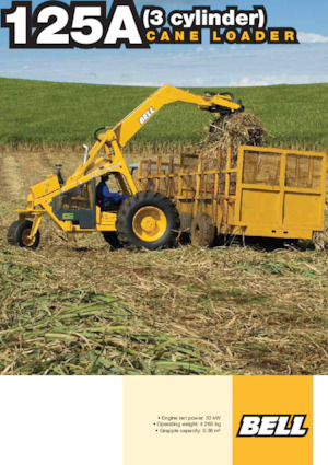 Колісні навантажувачі Bell 125 A 3 c
