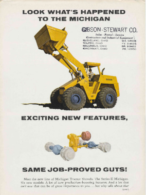 Колісні навантажувачі Clark Michigan 85A