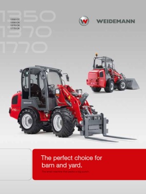 Дворовий навантажувач Weidemann 1350 CC