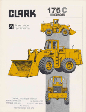 Колісні навантажувачі Clark Michigan 175C