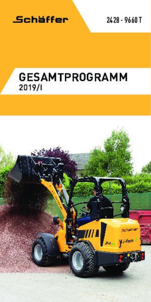 Колісні навантажувачі Schäffer 2345 T