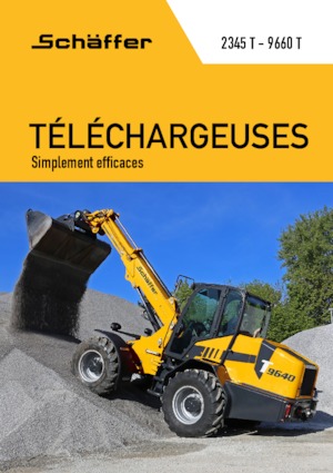 Колісні навантажувачі Schäffer 2345 T