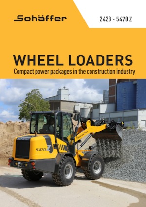 Колісні навантажувачі Schäffer 2428 SLT