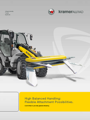 Колісні навантажувачі Kramer 350
