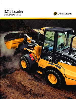 Колісні навантажувачі John Deere Construction 324 J