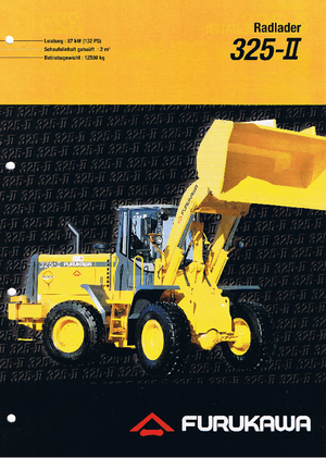 Колісні навантажувачі Furukawa 325 II