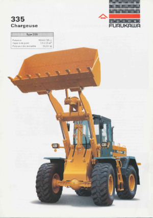 Колісні навантажувачі Furukawa 335