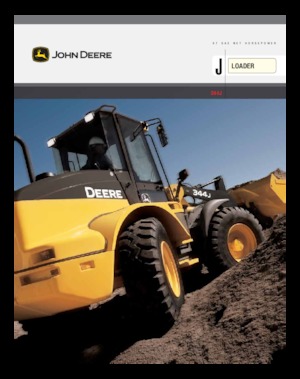 Колісні навантажувачі John Deere Construction 344 J
