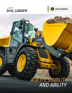 Колісні навантажувачі John Deere Construction 344L