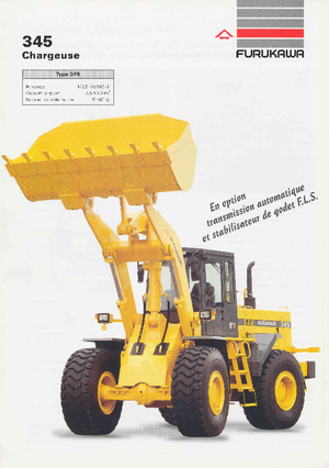 Колісні навантажувачі Furukawa 345