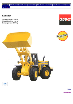 Колісні навантажувачі Furukawa 355 II