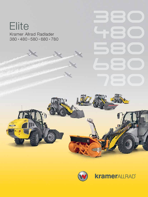 Колісні навантажувачі Kramer 480