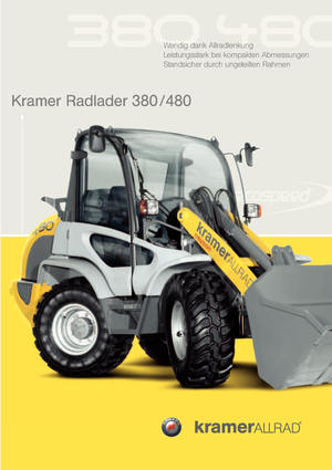 Колісні навантажувачі Kramer 480