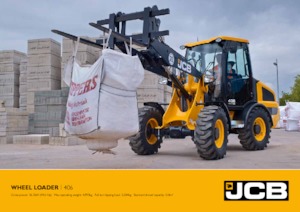Колісні навантажувачі JCB 406