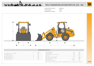 Колісні навантажувачі JCB 406 ZX
