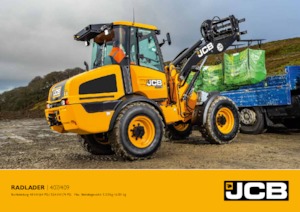 Колісні навантажувачі JCB 407