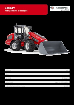 Колісні навантажувачі Weidemann 4080 LP T 
