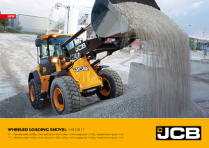 Колісні навантажувачі JCB 411
