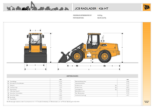 Колісні навантажувачі JCB 426 HT