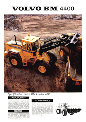 Колісні навантажувачі Volvo 4400