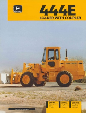 Колісні навантажувачі John Deere Construction 444 E